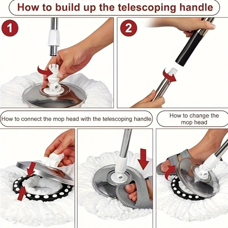 360° Spin Mop & Bucket System