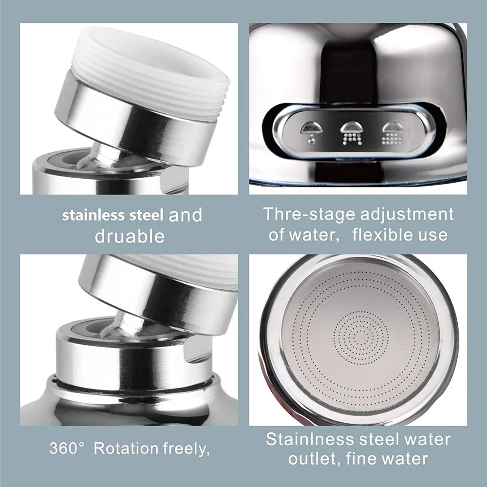 360° Swivel Faucet Sprayer