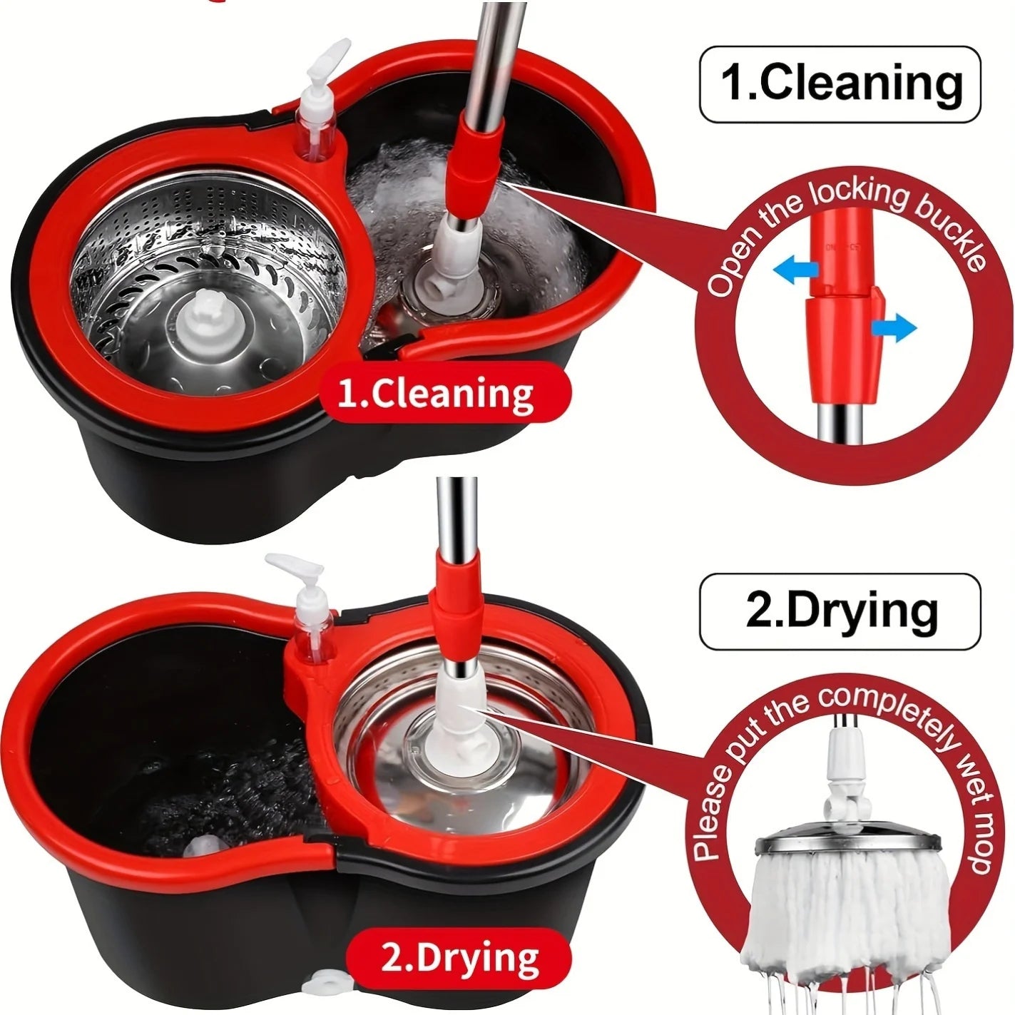 360° Spin Mop & Bucket System